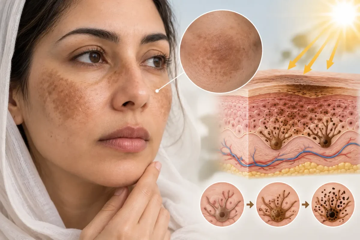 ملاسما چیست؟ علت و بهترین روش درمان لک ملاسما